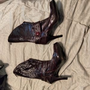 Miss Sixty patent leather boots. STUNNING